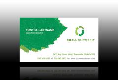 non-profit-environmental-group-business card-template